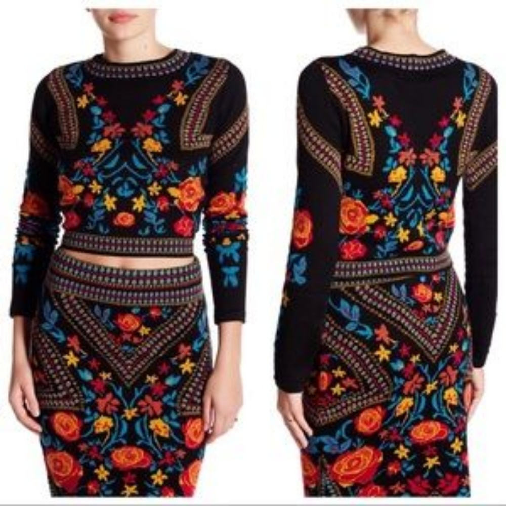 Romeo and Juliet crop top sweater